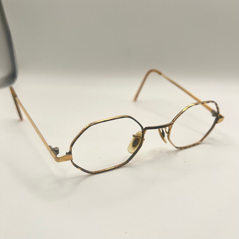Vintage HUD-US 1/20 12K.G.F Eyeglasses Frames Only 5 1/4 Gold
